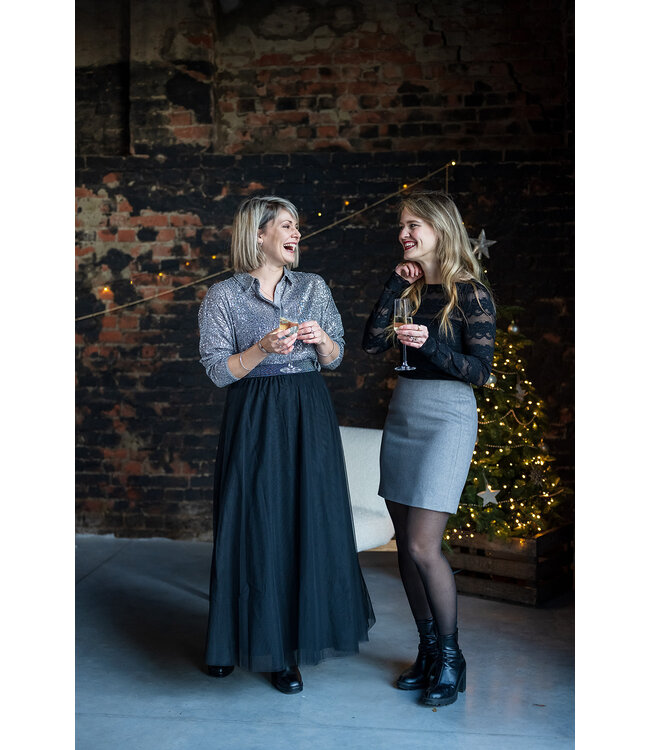 Ea maxi skirt - zwart