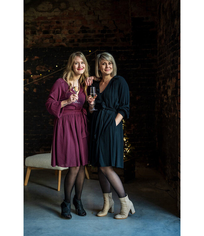 Tuula dress - Bordeaux