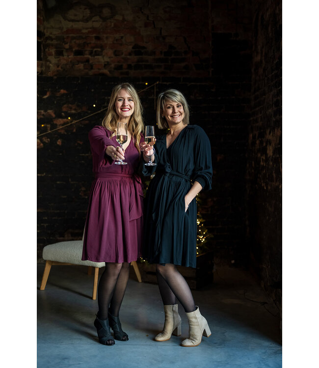 Tuula dress - Bordeaux