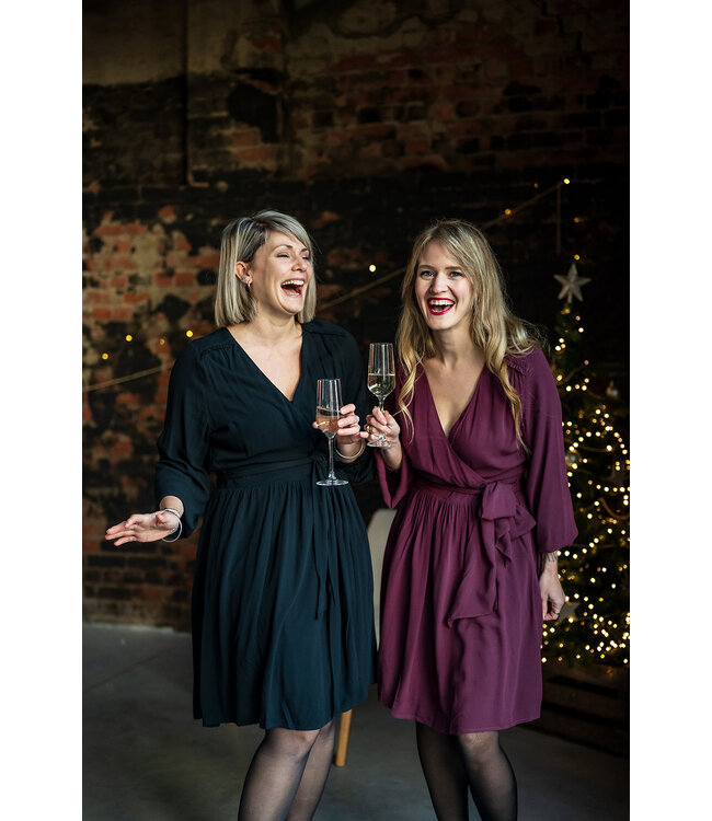 Tuula dress - Bordeaux