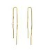 Thea - chain earrings - goud