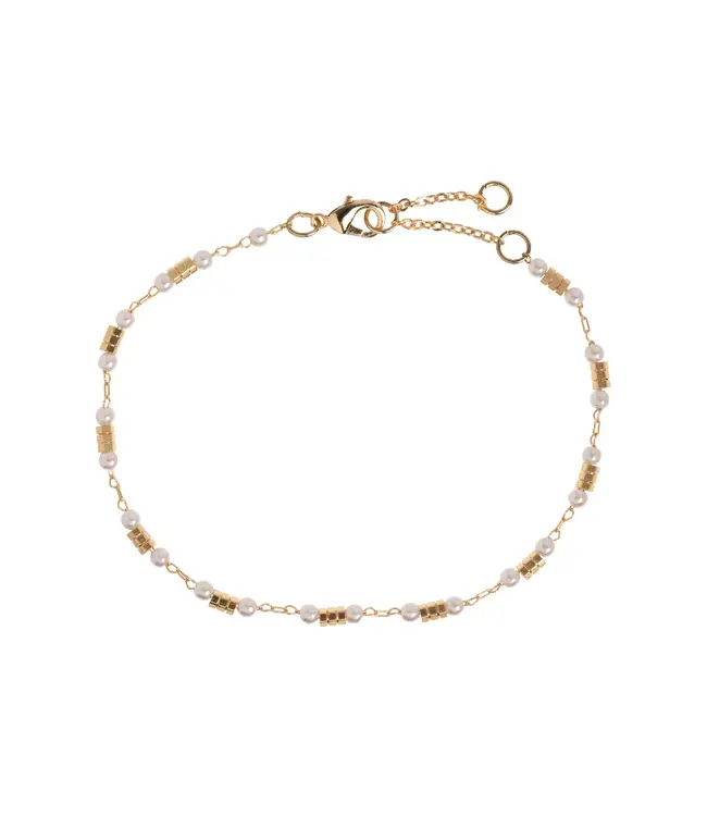 Pearl bracelet chain