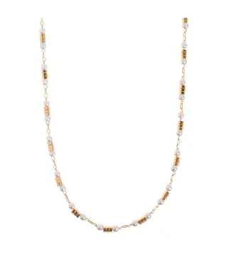 Timi Of Sweden Pearl chain necklace