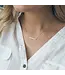Bar necklace - zilver