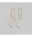 Tina - Swirly shape earrings