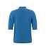 V-neck short sleeve sweater - Blauw