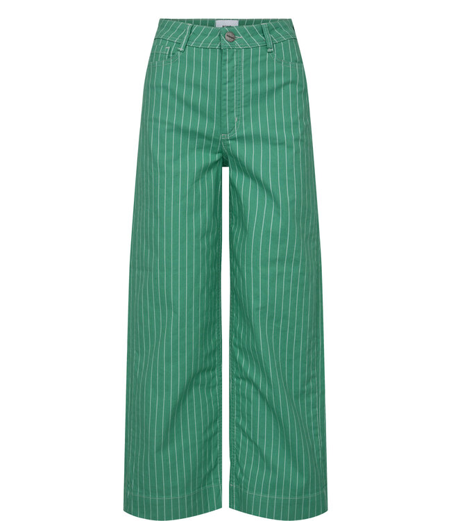 Paris cropped jeans - groen