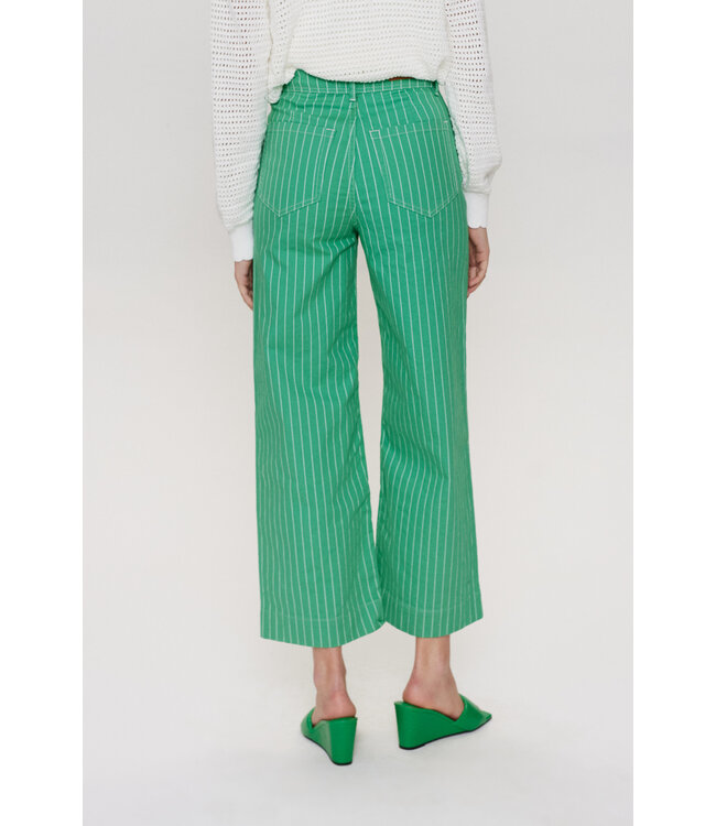 Paris cropped jeans - groen