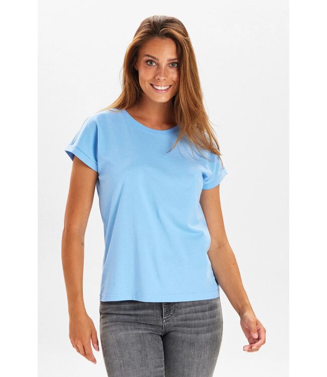 Beverly t-shirt - Bel Air Blue