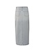 Denim maxi skirt - Grijs