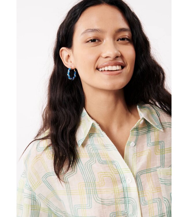 Citlali oorbellen - Bleu