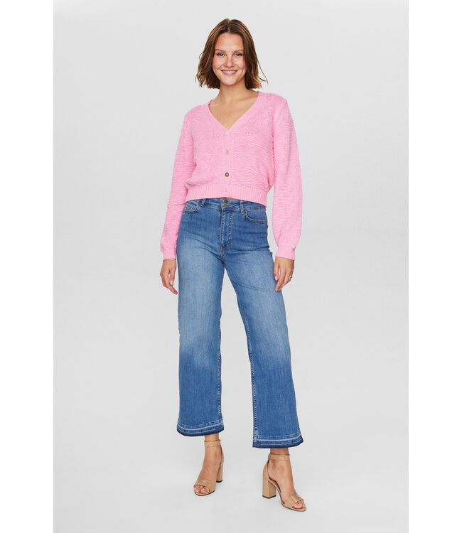 Mirna cropped cardigan - Pink