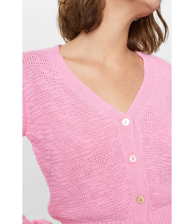 Mirna cropped cardigan - Pink