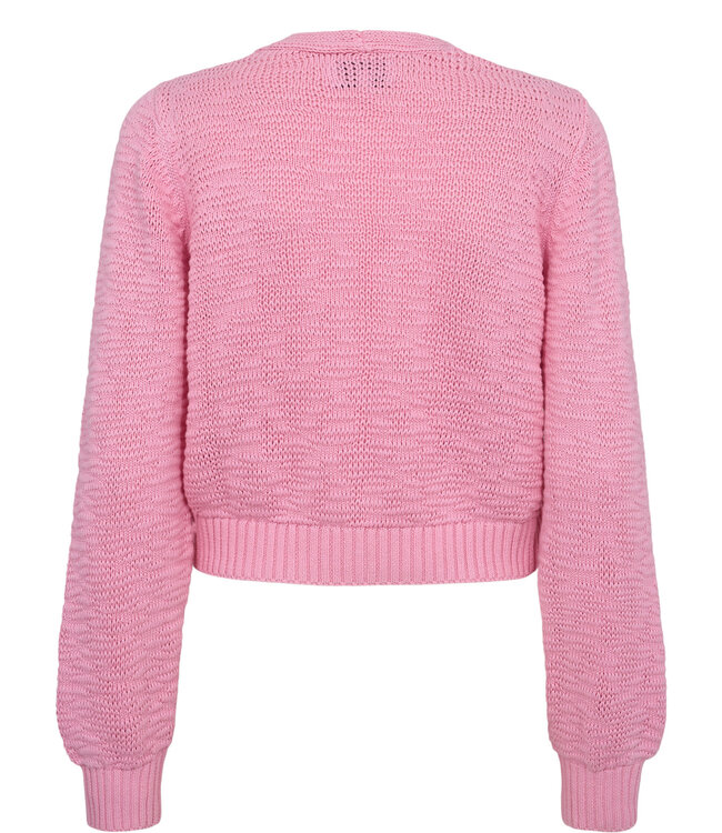 Mirna cropped cardigan - Pink