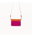 Shoulderbag - Il sole Coloré - positano purple/arancia orange