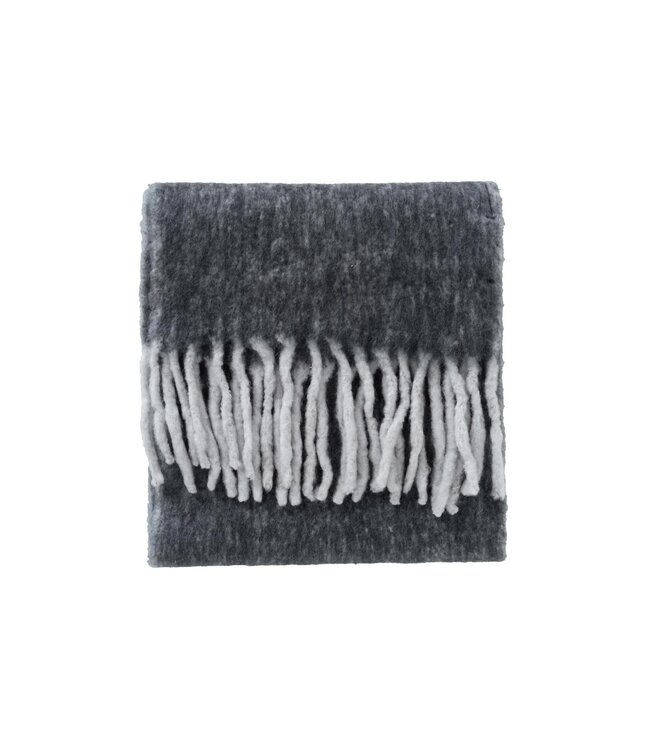 Melange scarf - Antraciet