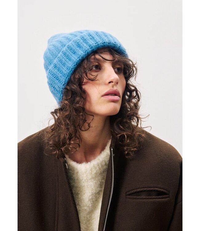 Peggie bonnet - Jeansblauw