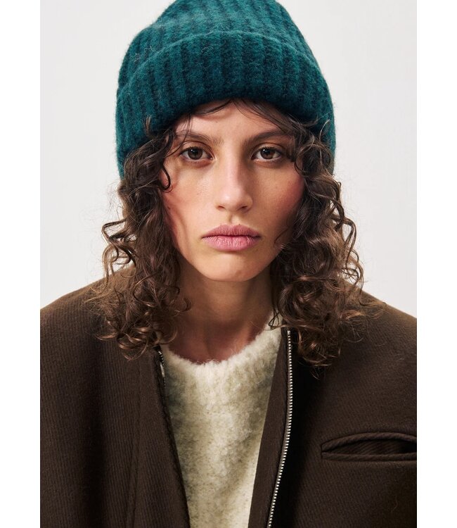 Peggie bonnet - donkergroen