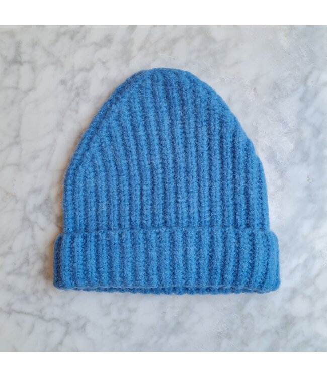 Peggie bonnet - Jeansblauw