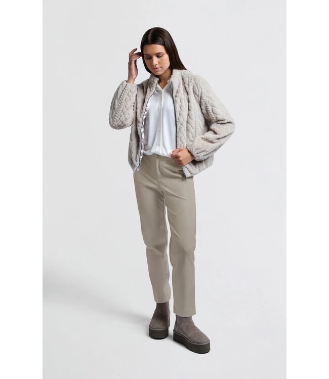 Short faux fur jacket