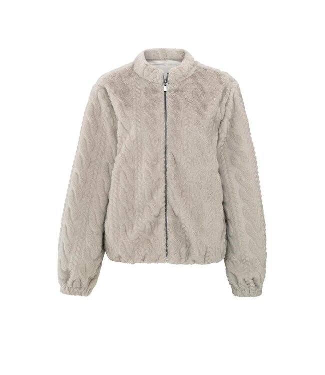 Short faux fur jacket