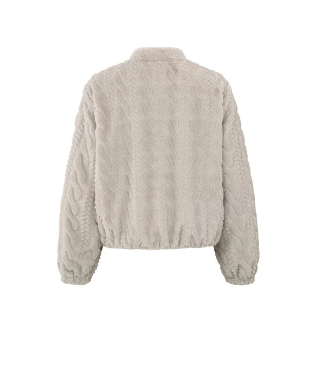 Short faux fur jacket