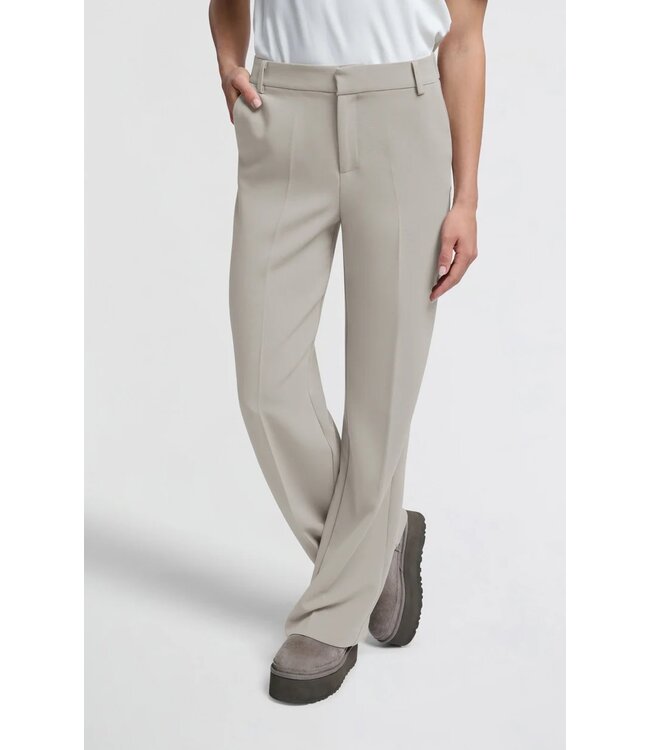 Woven wide leg trousers - Zand