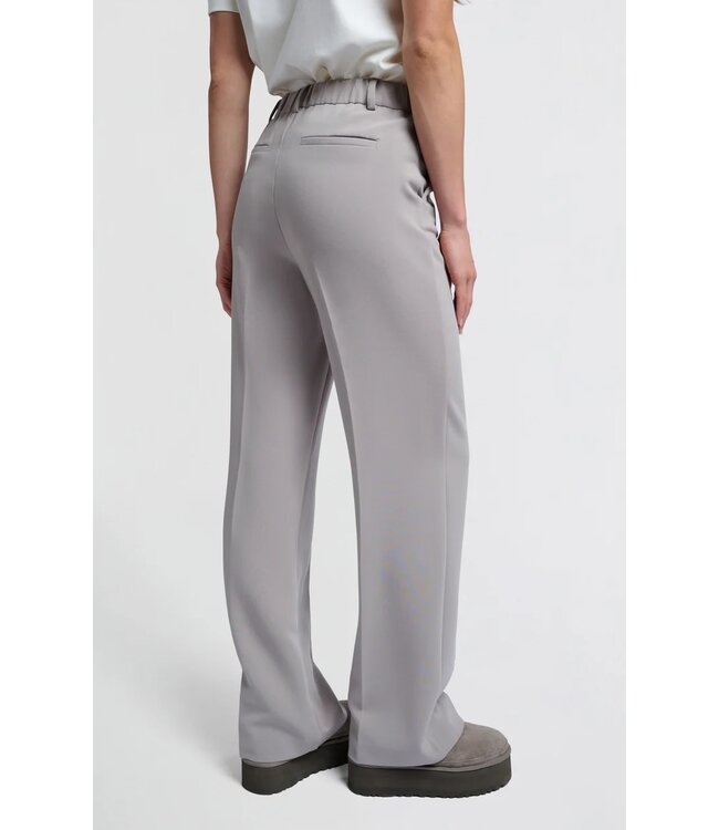 Woven wide leg trousers - Zand