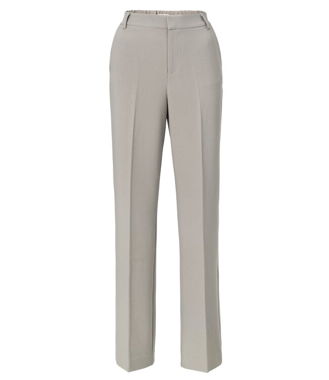 Woven wide leg trousers - Zand