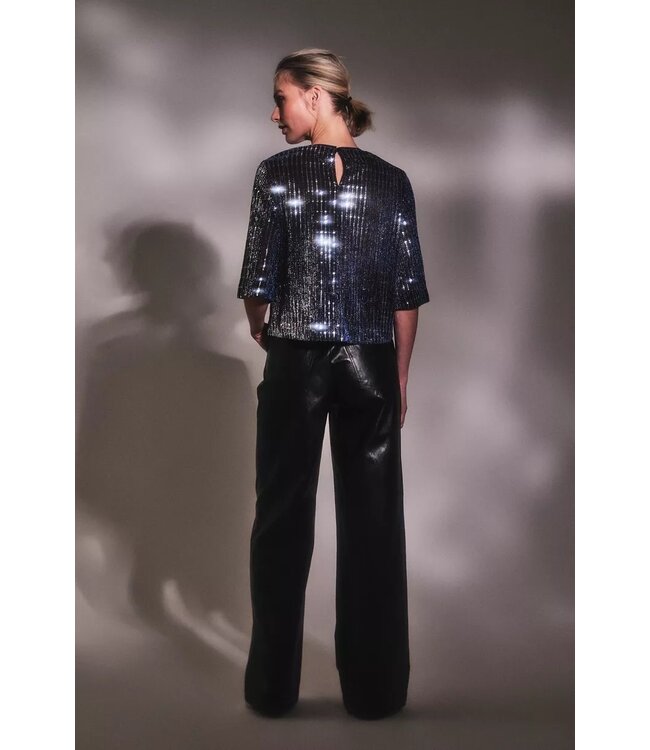 Jake leather look pants