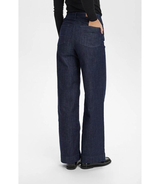 Paris long jeans - Donkerblauw