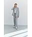 Soft melange tailored trousers