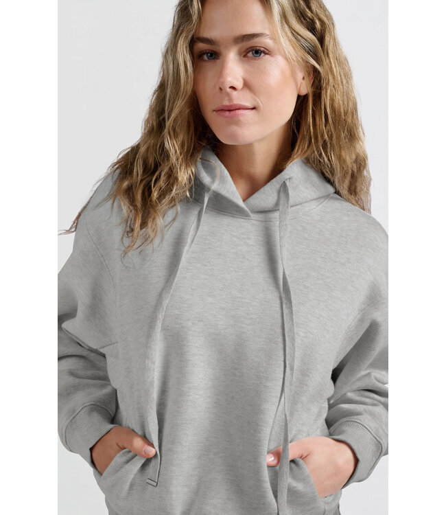Hoodie with zipper detail