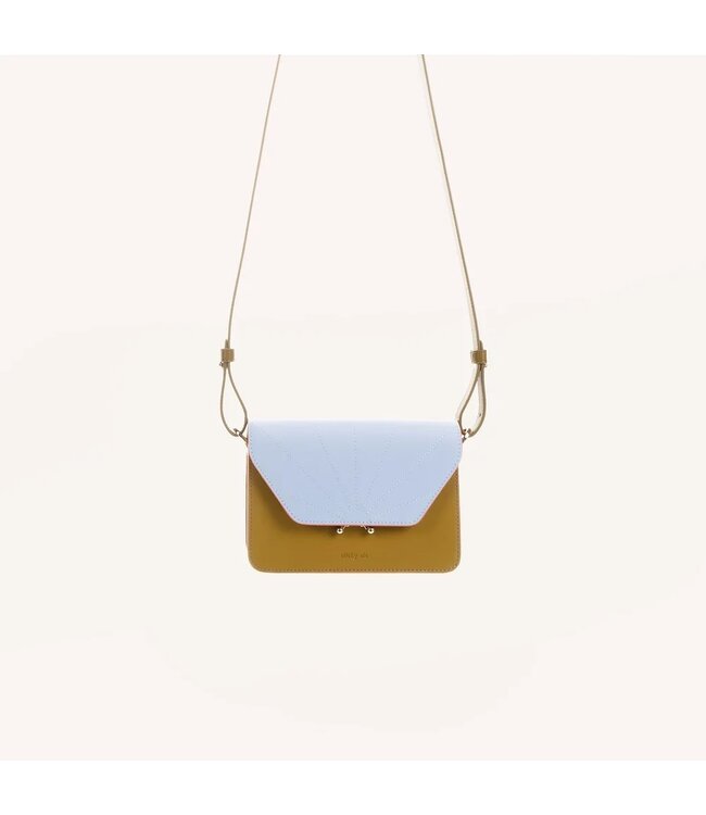 Shoulderbag - Il sole Coloré - Costa green/clear sky