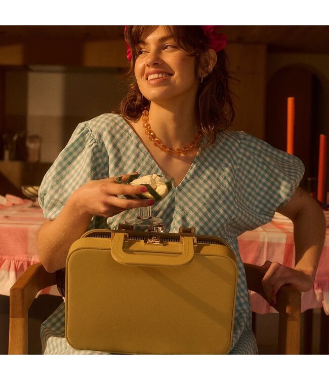 Vanity case - Sunkissed gold