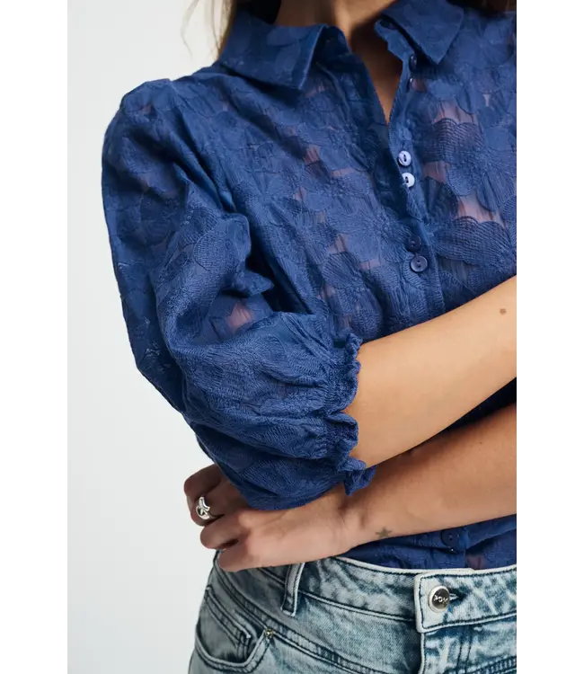 Blouse - Sapphire blue