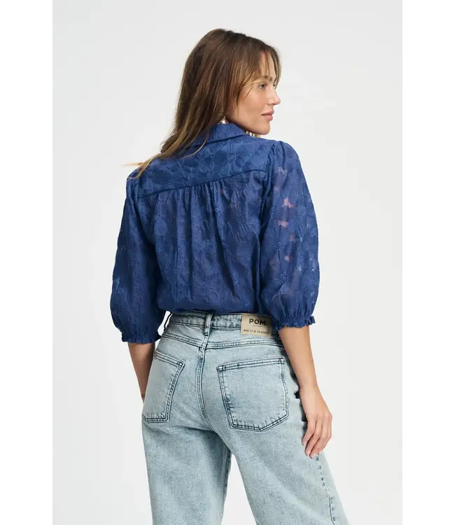 Blouse - Sapphire blue