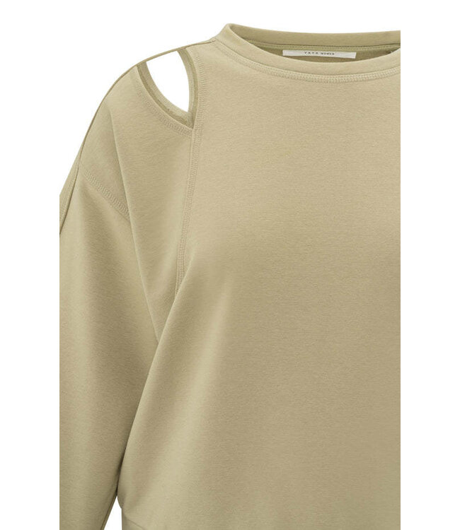 Constructed sweatshirt