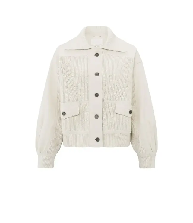 Jacket with textured details