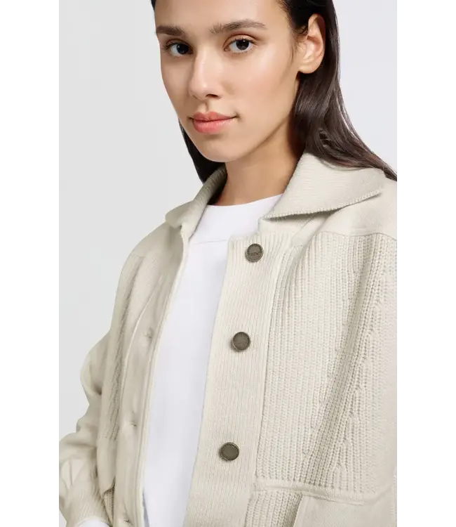 Jacket with textured details