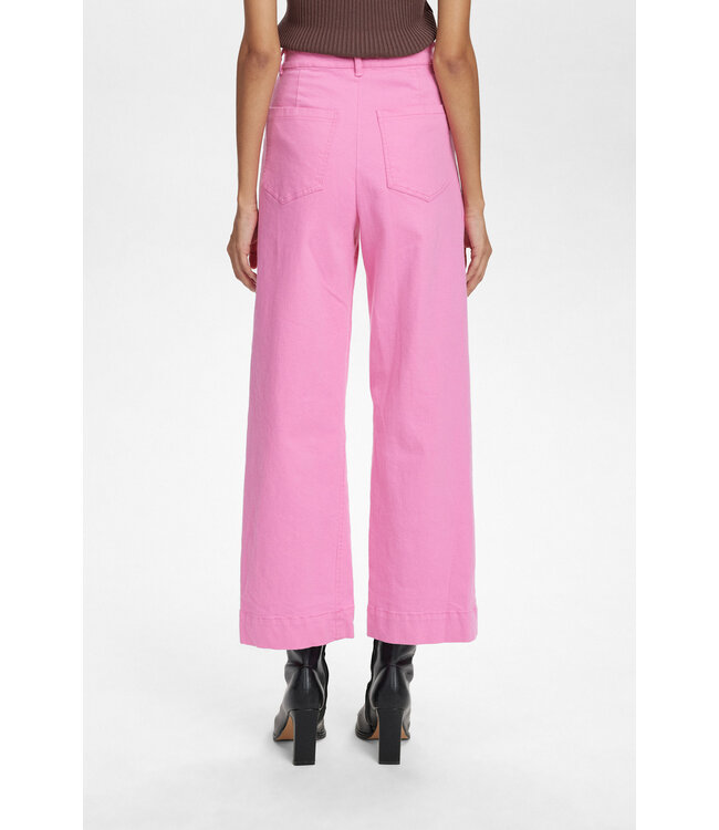 Lulu pants cropped - Roze