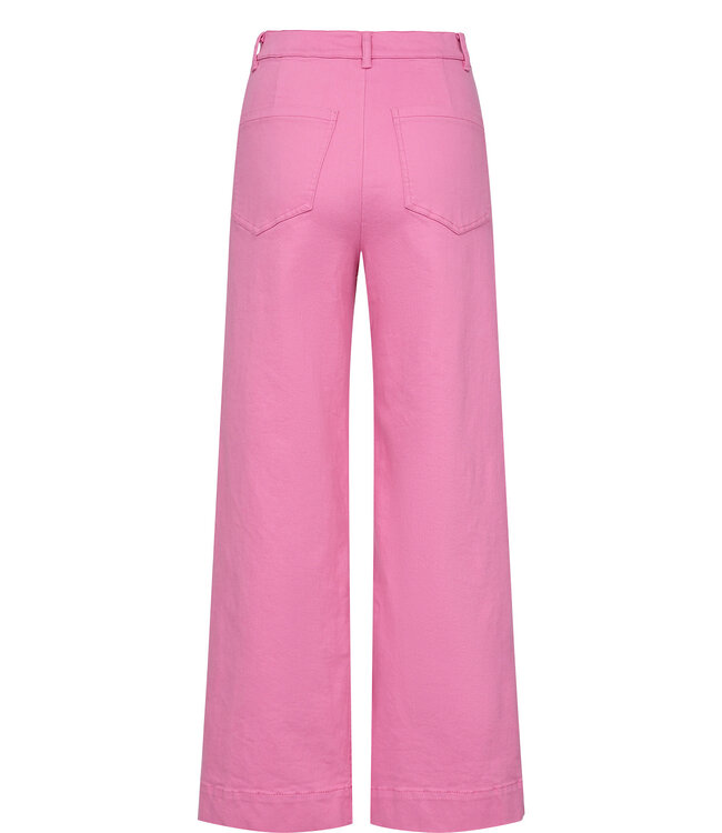 Lulu pants cropped - Roze