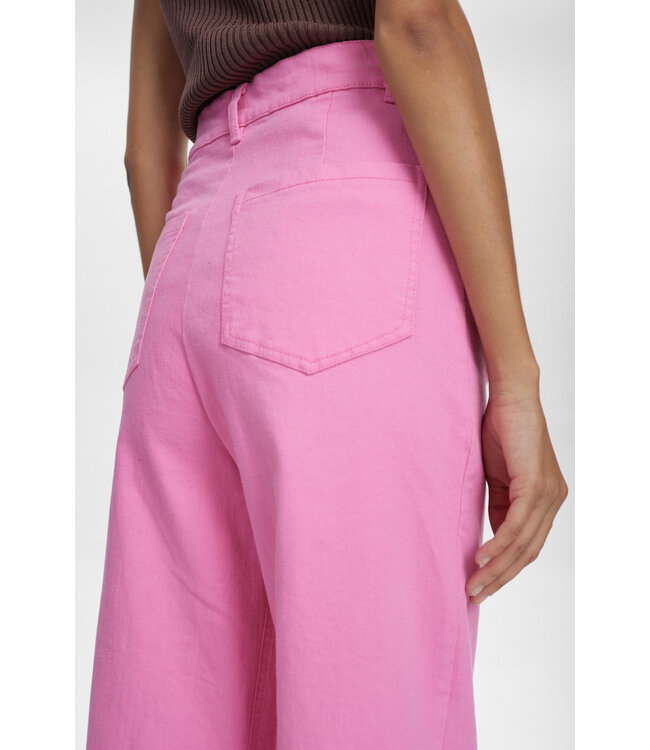 Lulu pants cropped - Roze