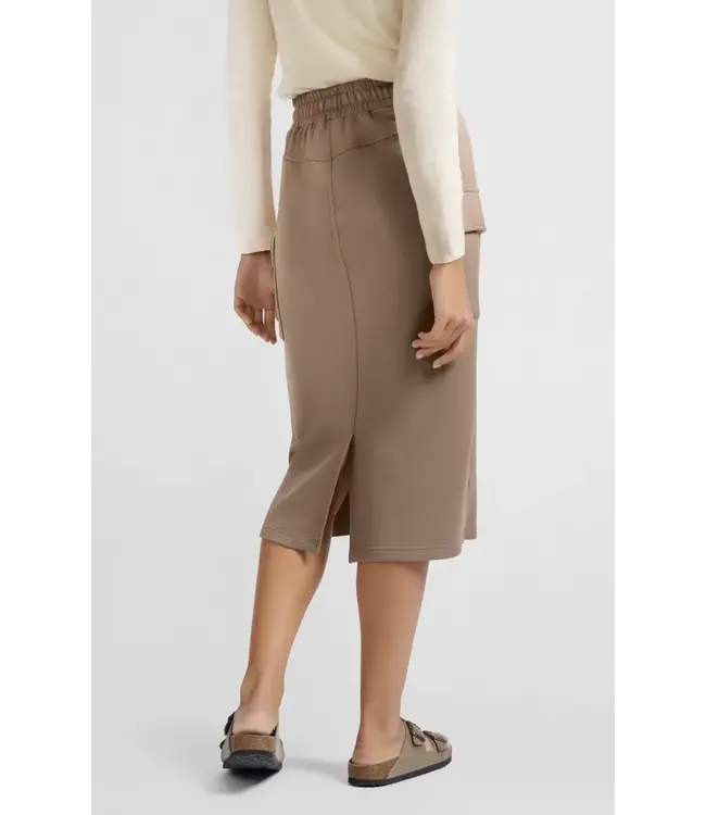 Jersey mid cargo skirt