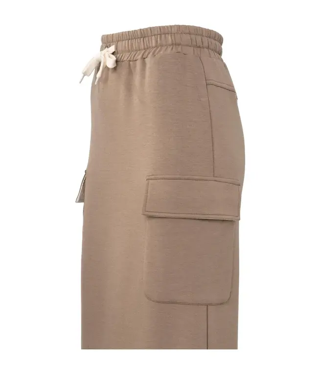 Jersey mid cargo skirt