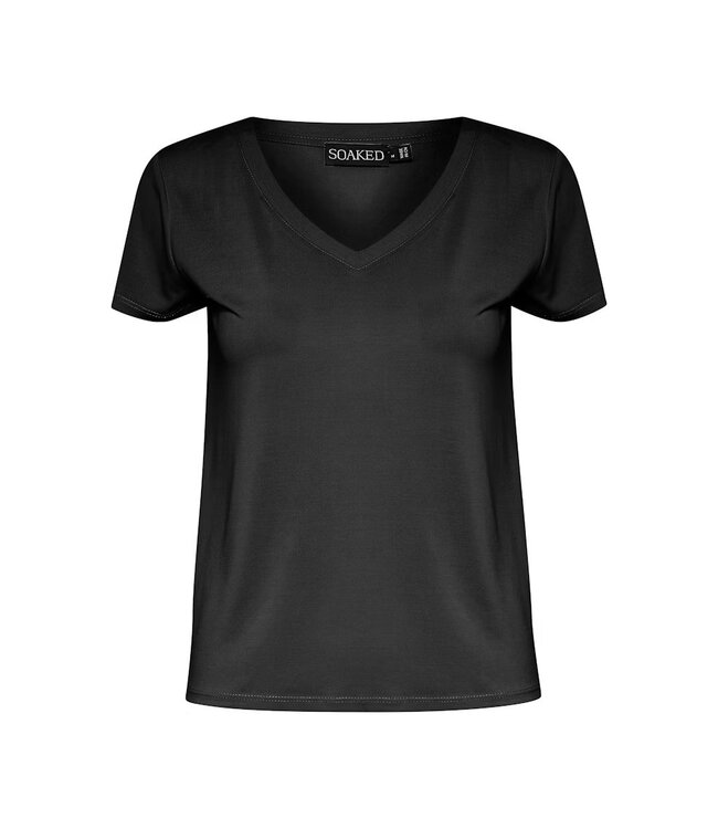 Columbine V-neck - Zwart