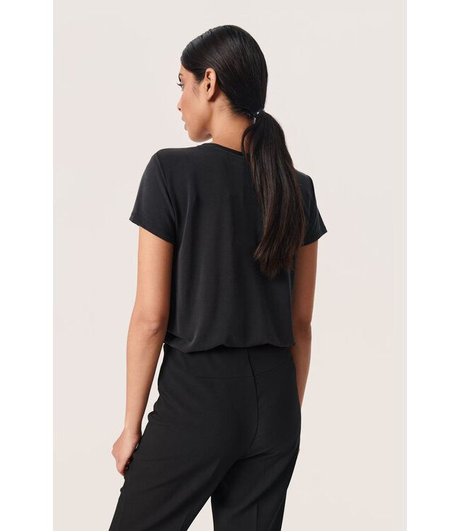 Columbine V-neck - Zwart