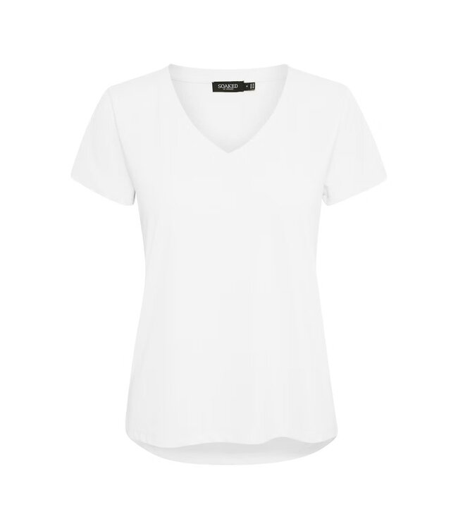 Columbine V-neck - Wit