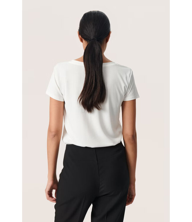 Columbine V-neck - Wit