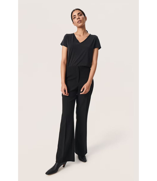 Columbine V-neck - Zwart